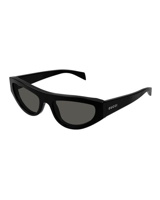 Gucci Black Gg1919S 001 Sunglasses Acetate Cat Eye