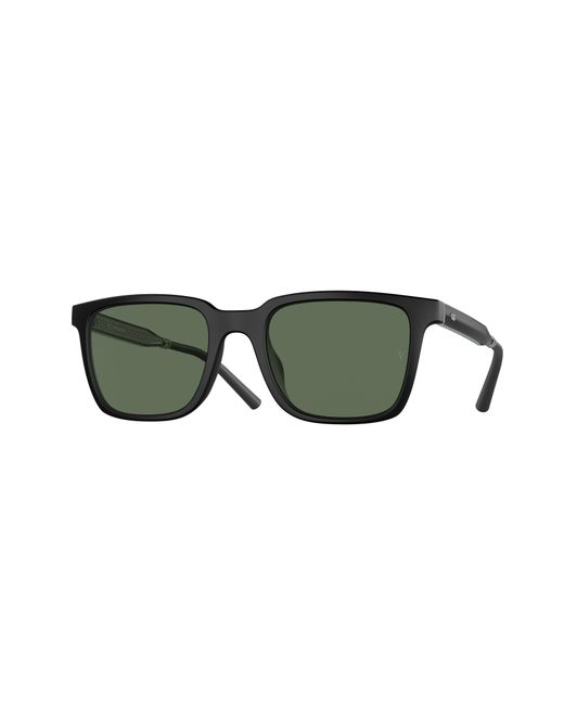 Oliver Peoples Green Ov5553Su Mr. Federer 70019A Sunglasses Injected G15 Squared Polarized for men