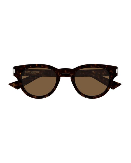 Saint Laurent Black Sl 876 006 Sunglasses Acetate Round for men