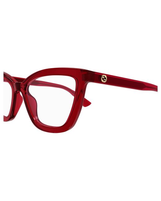 Gucci Black Gg1686O 009 Optical Frames Acetate Transparent Round