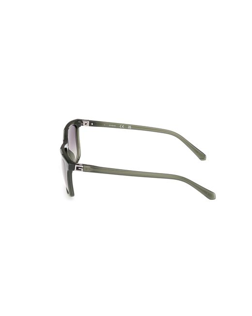 Guess Black Gu00169 96P Sunglasses Injected Squared Normal for men