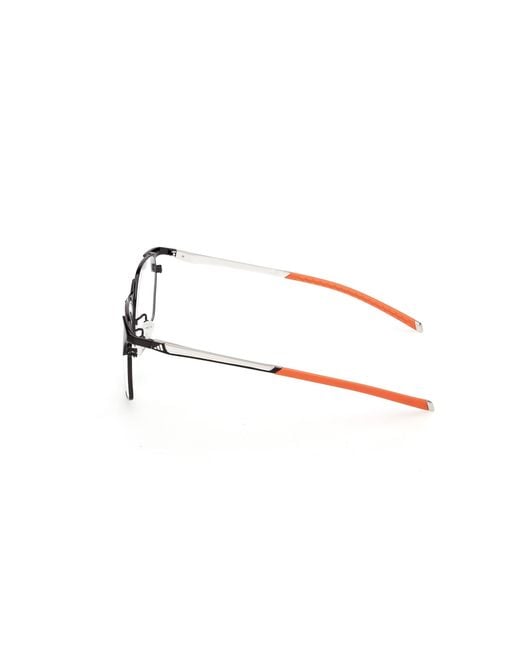 Adidas Originals Black Sp5111-H 001 Optical Frames Squared Normal for men