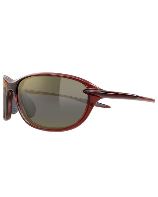 Maui Jim Black Mj0338S 003 Sunglasses Bio-Injected Bronze Round for men
