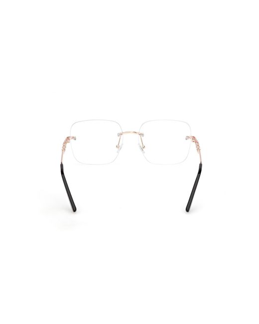 Guess Black Gu50319 028 Optical Frames Metal Squared Normal