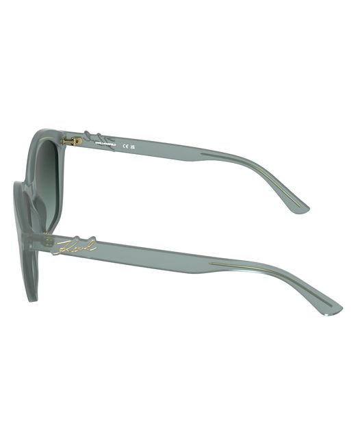 Karl Lagerfeld Black Kl6222S 450 Sunglasses Bio-Injected Cat Eye Normal
