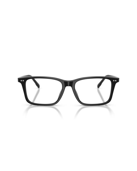 Ralph Lauren Black Rl6264U 5001 Optical Frames Acetate Transparent Round Normal for men