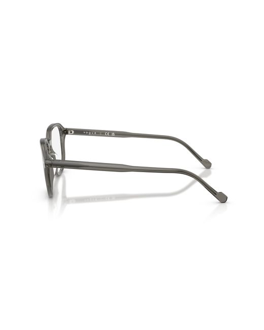 Vogue Eyewear Black Vo5708 3294 Optical Frames Acetate Transparent Geometric Normal for men