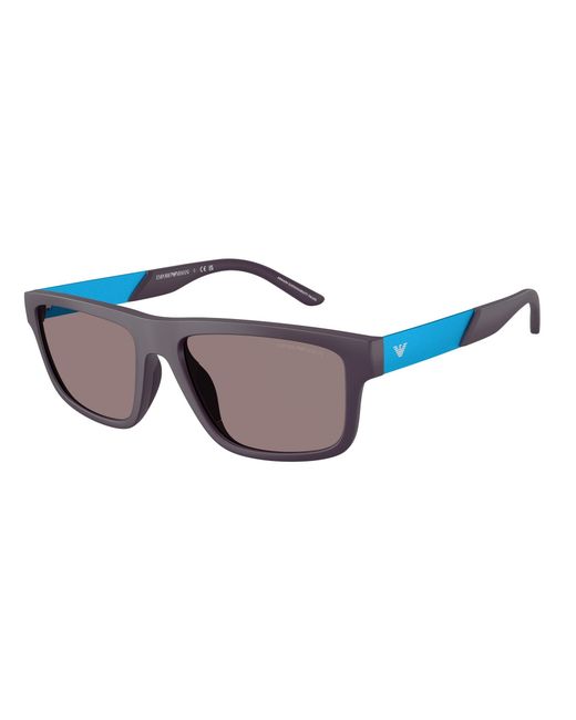 Emporio Armani Black Ea4244U 62427N Sunglasses Injected Squared Normal for men