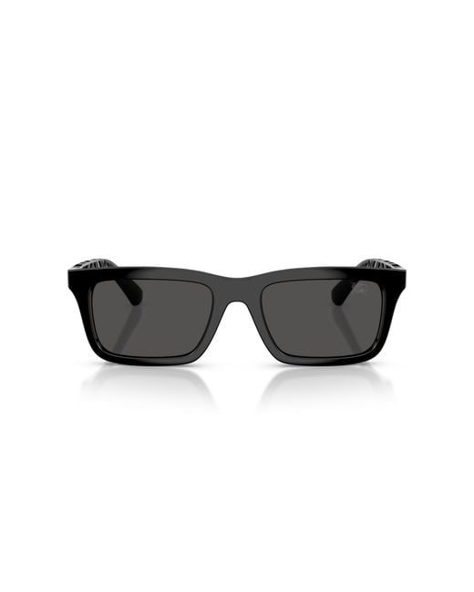 Burberry Black Be4475U 300187 Sunglasses Injected Squared Normal for men