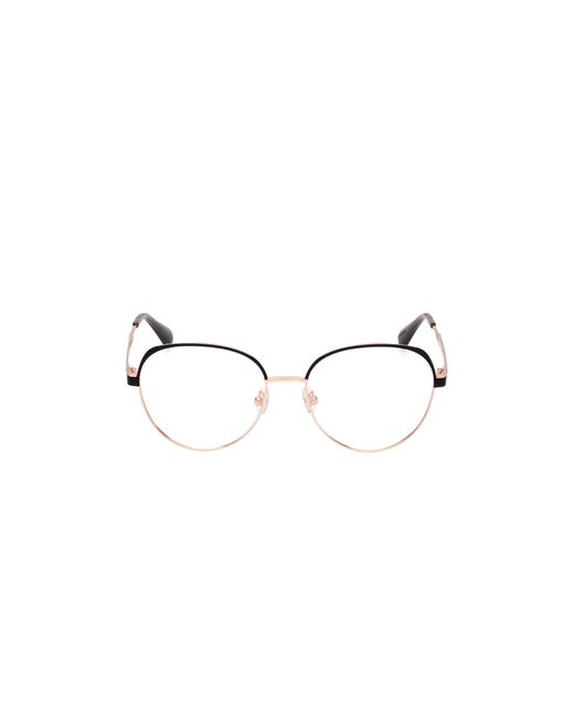 MAX&Co. Black Mo5123 033 Optical Frames Metal Round Normal
