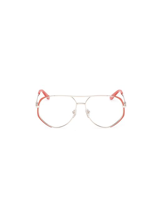 Guess Black Gu50247 043 Optical Frames Metal Pilot Normal