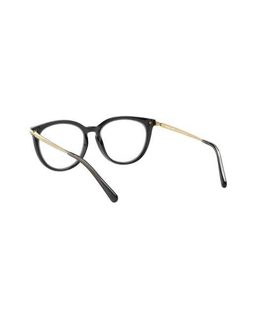 Michael Kors Black Mk4074 Quintana 3332 Optical Frames Injected Transparent Squared Normal