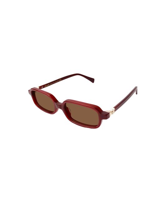 Xlab Brown Filicudi Sunglasses Acetate Smoke Squared Polarized