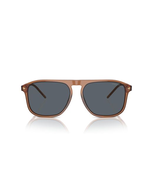 Giorgio Armani Black Ar8212 5932R5 Sunglasses Acetate Squared Normal for men