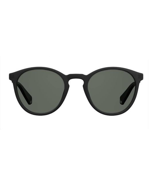 Polaroid Black Pld 2062/S 003/M9 Sunglasses Plastic Round Polarized for men