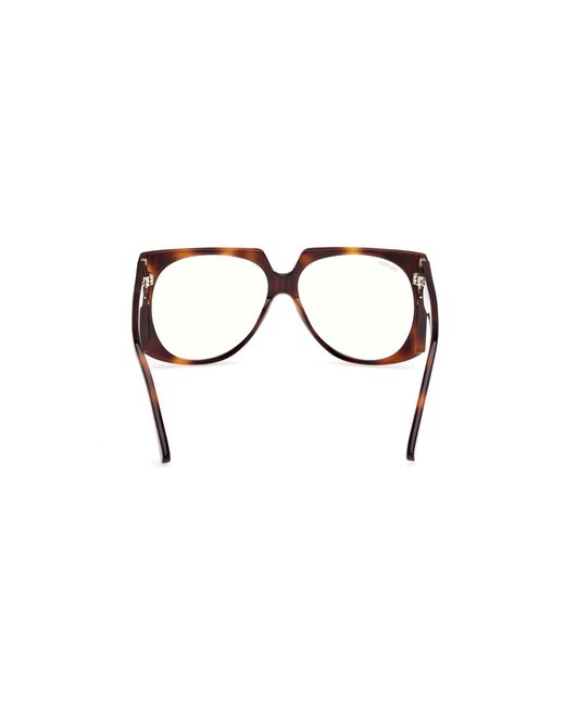 Max Mara Black Mm5181-B 052 Optical Frames Acetate Round Normal