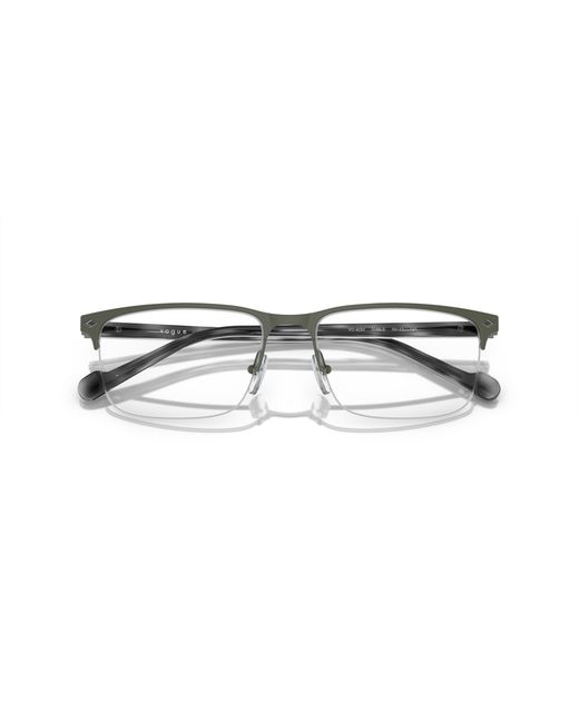 Vogue Eyewear Black Vo4292 5188S Optical Frames Metal Squared Normal for men