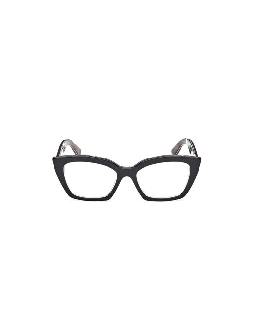 Emilio Pucci Black Ep5274 005 Optical Frames Acetate Squared Normal