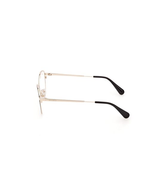 MAX&Co. Black Mo5137 005 Optical Frames Metal Round Normal