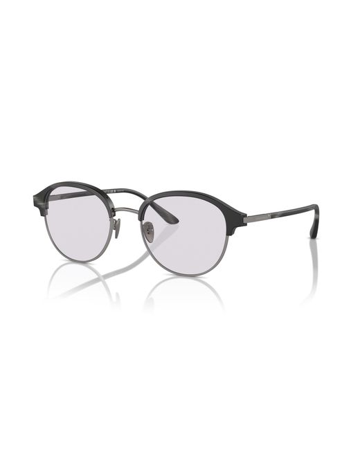 Giorgio Armani Black Ar8215 6068M3 Sunglasses Acetate Pantos Photochromatic Photochromatic for men