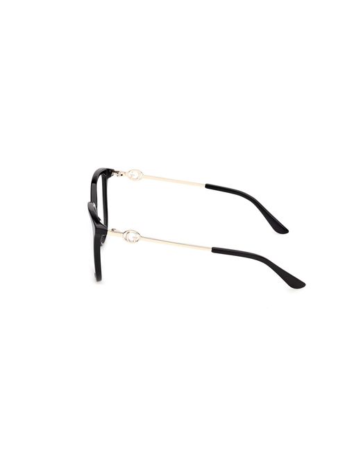 Guess Black Gu50350 001 Optical Frames Acetate Squared Normal