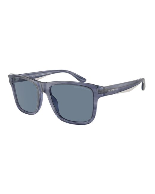 Emporio Armani Black Ea4208 605480 Sunglasses Acetate Pillow Polarized for men