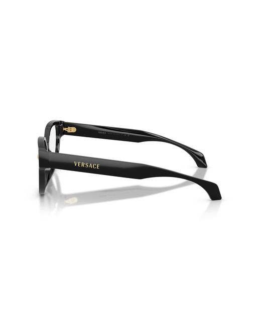 Versace Black Ve3394D Gb1 Optical Frames Acetate Transparent Cat Eye Normal
