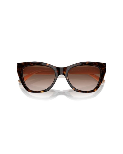Emporio Armani Black Ea4176 587913 Sunglasses Acetate Cat Eye Normal Shaded