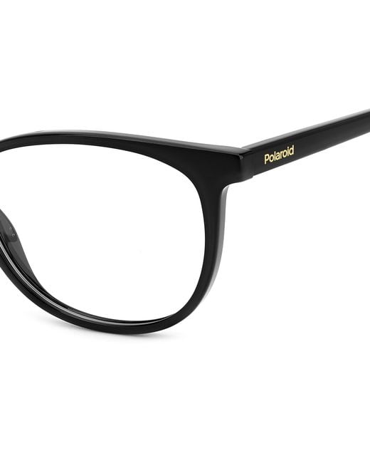 Polaroid Black Pld D487 807 Optical Frames Plastic Cat Eye
