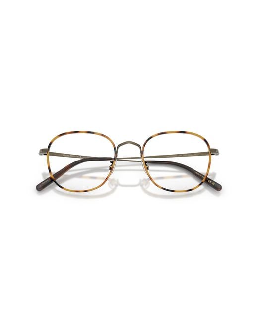 Oliver Peoples Black Ov1375T Mehr 5284 Optical Frames Titanium Transparent Pantos Normal