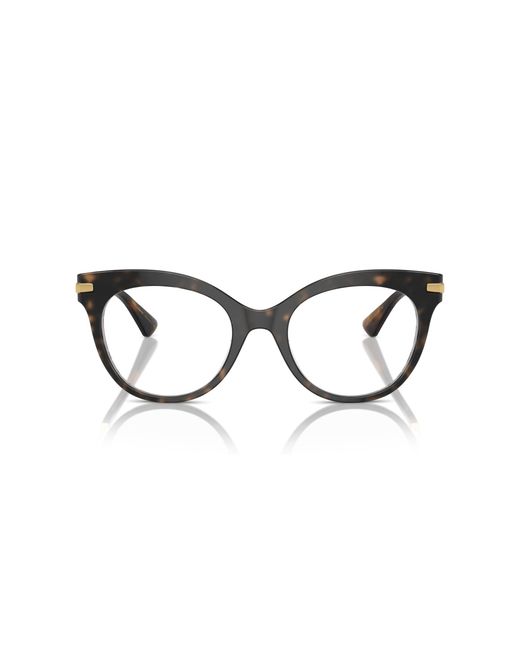 Dolce & Gabbana Black Dg3392 3217 Optical Frames Acetate Transparent Butterfly Normal