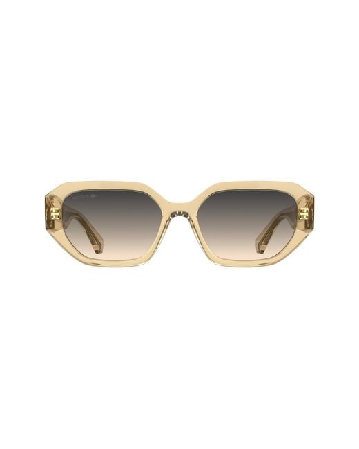 Lacoste Black L6091S 749 Sunglasses Bio-Injected Squared Normal