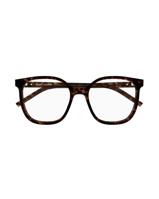 Saint Laurent Black Sl M155 002 Optical Frames Acetate Transparent Cat Eye