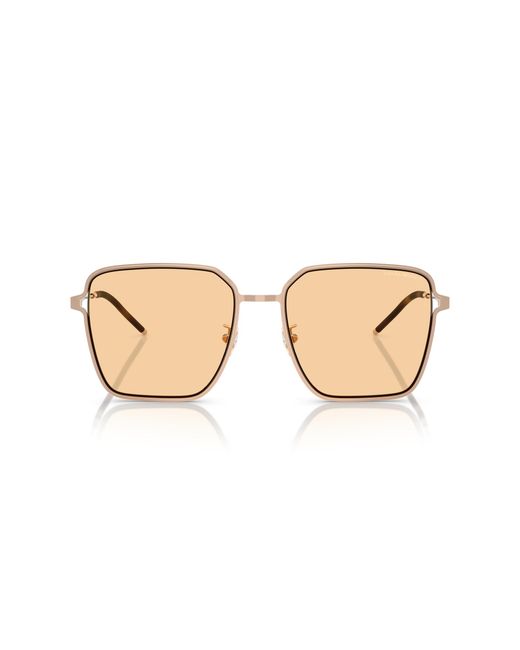 Emporio Armani Black Ea2159D 3011/7 Sunglasses Metal Squared Normal