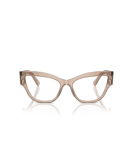 Dolce & Gabbana Black Dg3378 3432 Optical Frames Acetate Transparent Cat Eye Normal