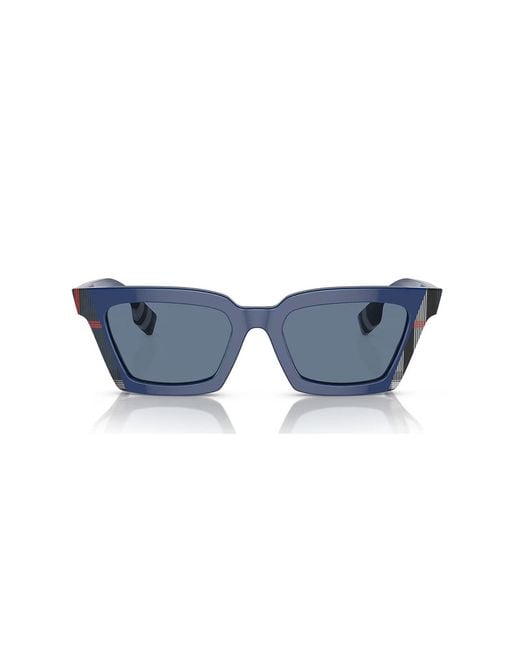 Burberry Blue Be4392U Briar 405780 Sunglasses Acetate Squared Normal