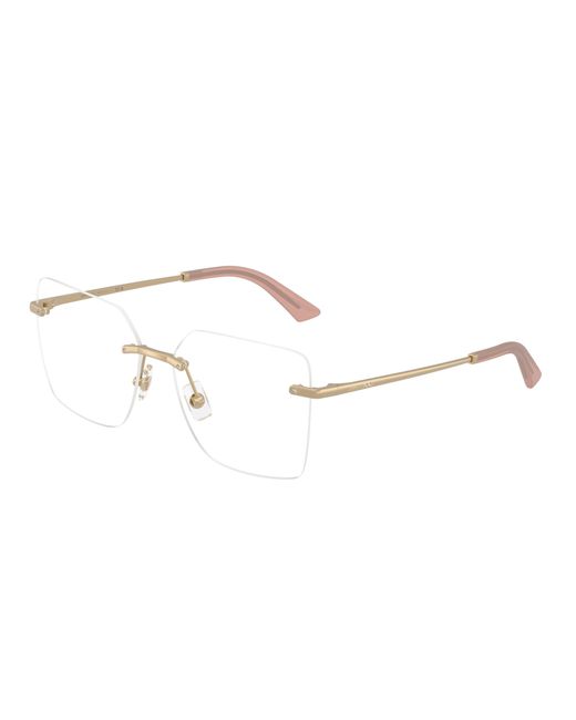 Jimmy Choo Black Jc2020B 3028 Optical Frames Metal Transparent Squared Normal