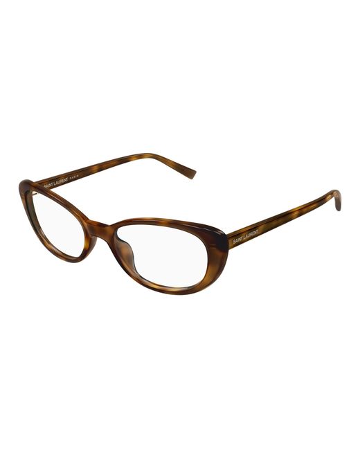 Saint Laurent Black Sl 822 Opt 003 Optical Frames Acetate Transparent Cat Eye