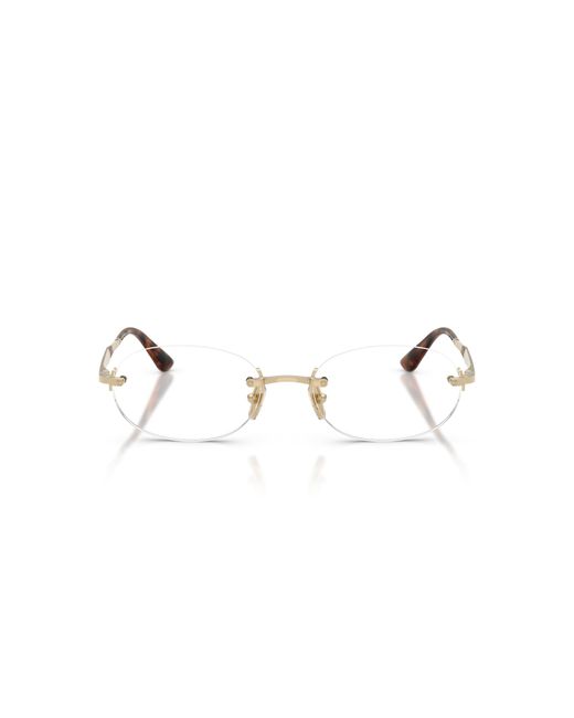 Vogue Eyewear Black Vo4343 848 Optical Frames Metal Round Normal