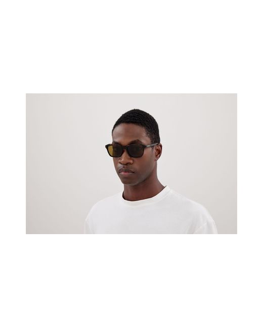 Gucci Black Gg2078S 002 Sunglasses Acetate Squared for men