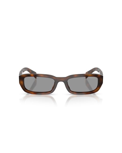 Prada Black Pr B06S 20D50Q Sunglasses Acetate Squared Normal