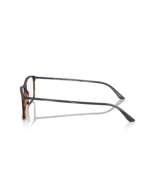Giorgio Armani Black Ar7037 5570 Optical Frames Acetate Squared Normal for men