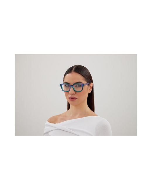 Gucci Black Gg1721O 003 Optical Frames Injected Transparent Squared