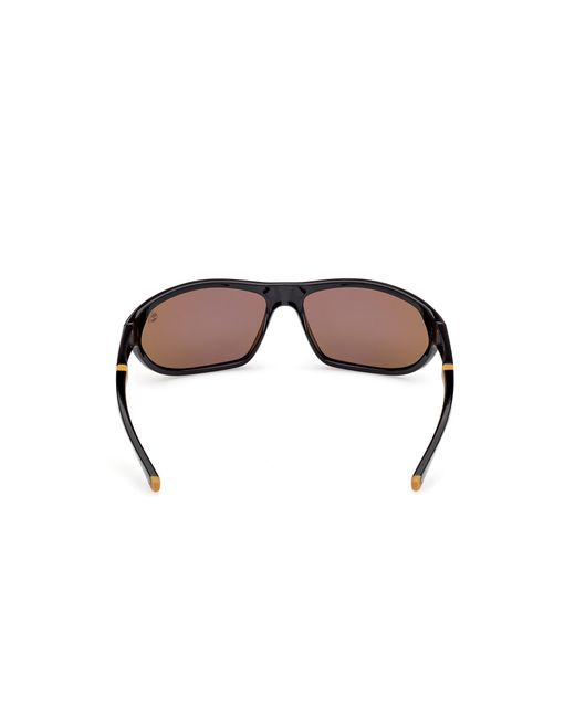 Timberland Black Tb00035 01H Sunglasses Injected Squared Polarized for men