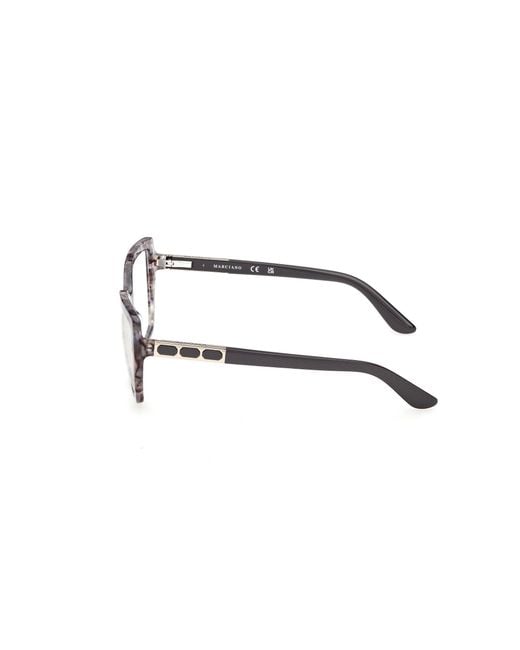 Guess Black Gm50055 20 Optical Frames Acetate Squared Normal