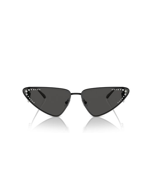 Jimmy Choo Black Jc4001B 300087 Sunglasses Metal Cat Eye Normal