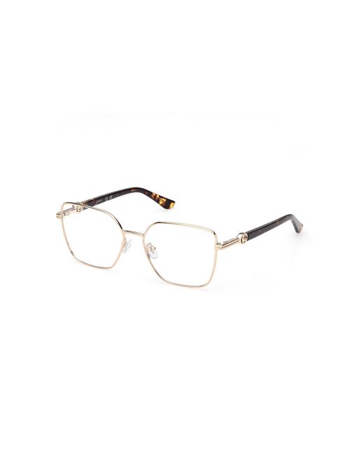Guess Black Gu50313 032 Optical Frames Metal Squared Normal