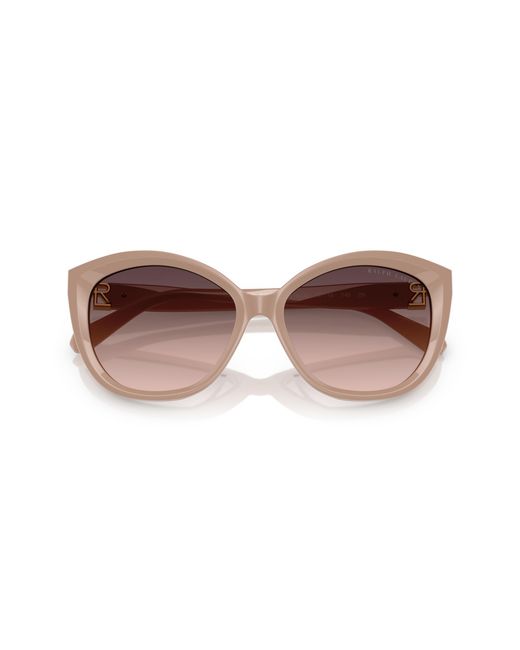 Ralph Lauren Black Rl8225U 6218U8 Sunglasses Acetate Butterfly Normal Shaded