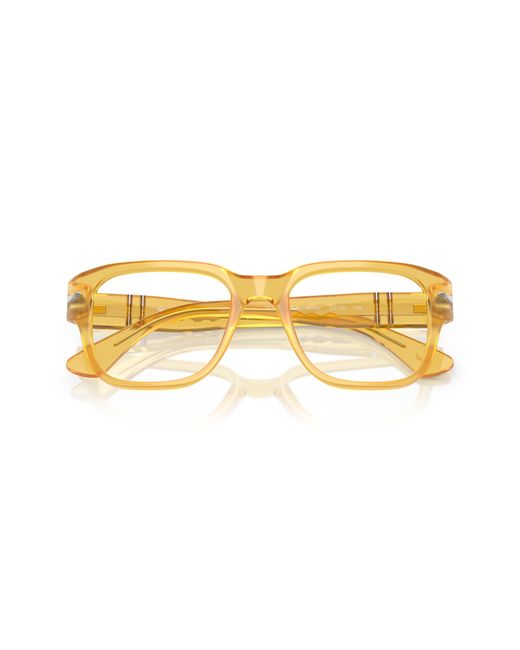Persol Black Po3374V 204 Optical Frames Acetate Squared Normal