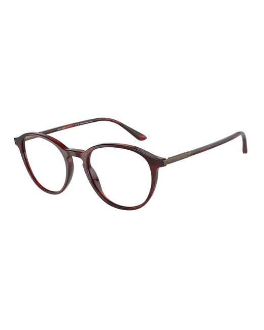Giorgio Armani Black Ar7237 5962 Optical Frames Acetate Transparent Pantos Normal for men